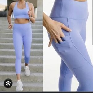 Zyia Women’s Grapemist Light n Tight Size 12 Hi- Rise 7/8 24”